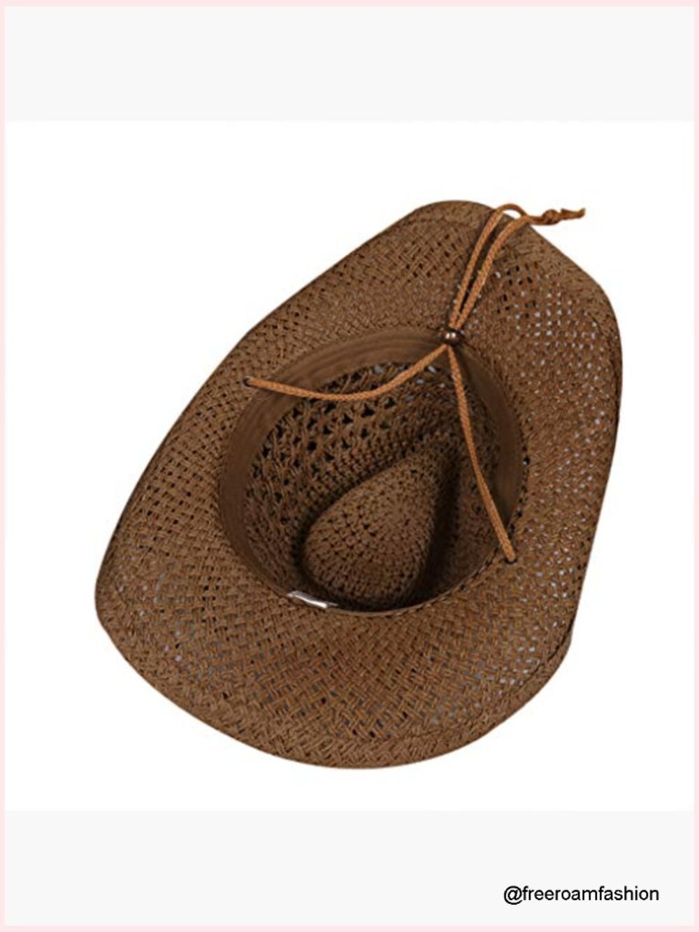 Floppy Sun Hat UPF 50+ Wide Brim Beach Cowboy Travel Hat Adjustable Packable - Picture 3 of 7